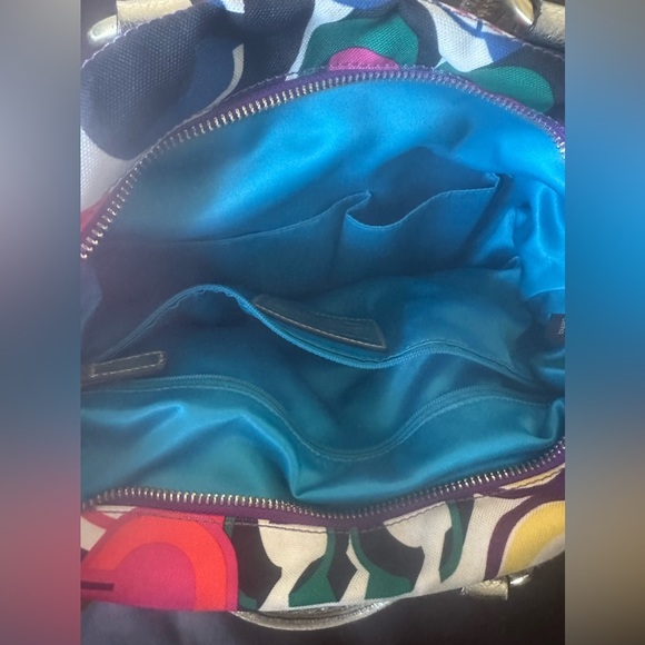 Coach Vintage Poppy Pop C Spotlight Tote Shoulder Bag Gold Multi C0973-13830 - Picture 11 of 13